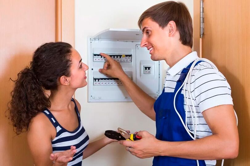 Interruzione di corrente nell'appartamento